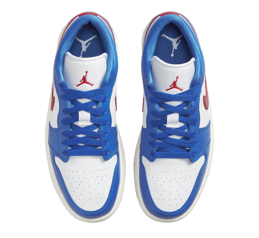 Air Jordan 1 Low WMNS Sport Blue - Image 4