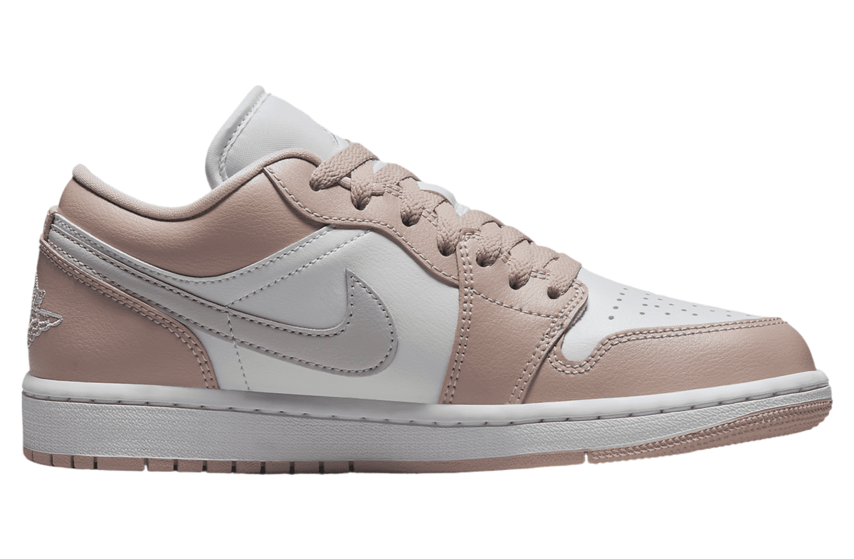 Air Jordan 1 Low WMNS White / Particle Beige - Image 3