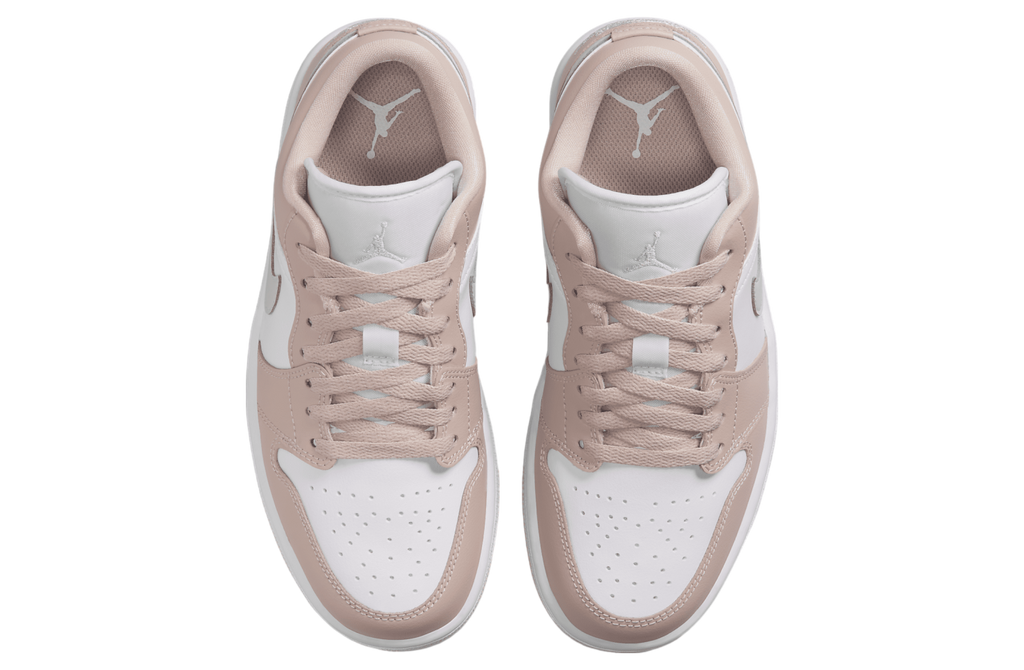 Air Jordan 1 Low WMNS White / Particle Beige - Image 4