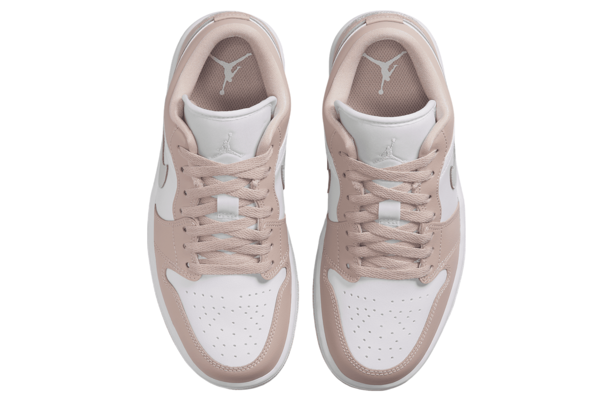 Air Jordan 1 Low WMNS White / Particle Beige - Image 4