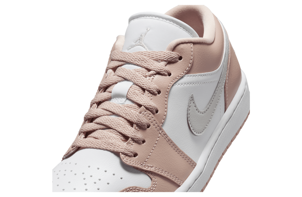 Air Jordan 1 Low WMNS White / Particle Beige - Image 7