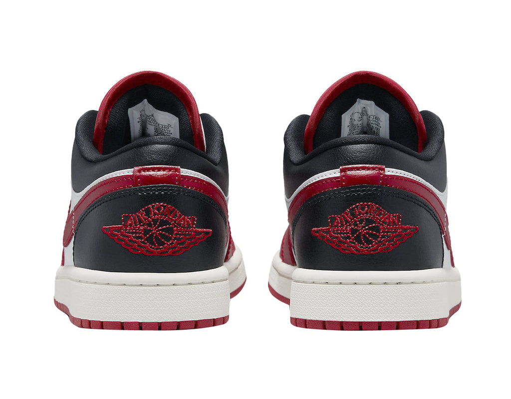 Air Jordan 1 Low WMNS White Red Black - Image 5