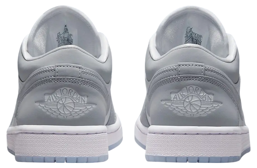 Air Jordan 1 Low WMNS White Wolf Grey Aluminum - Image 5