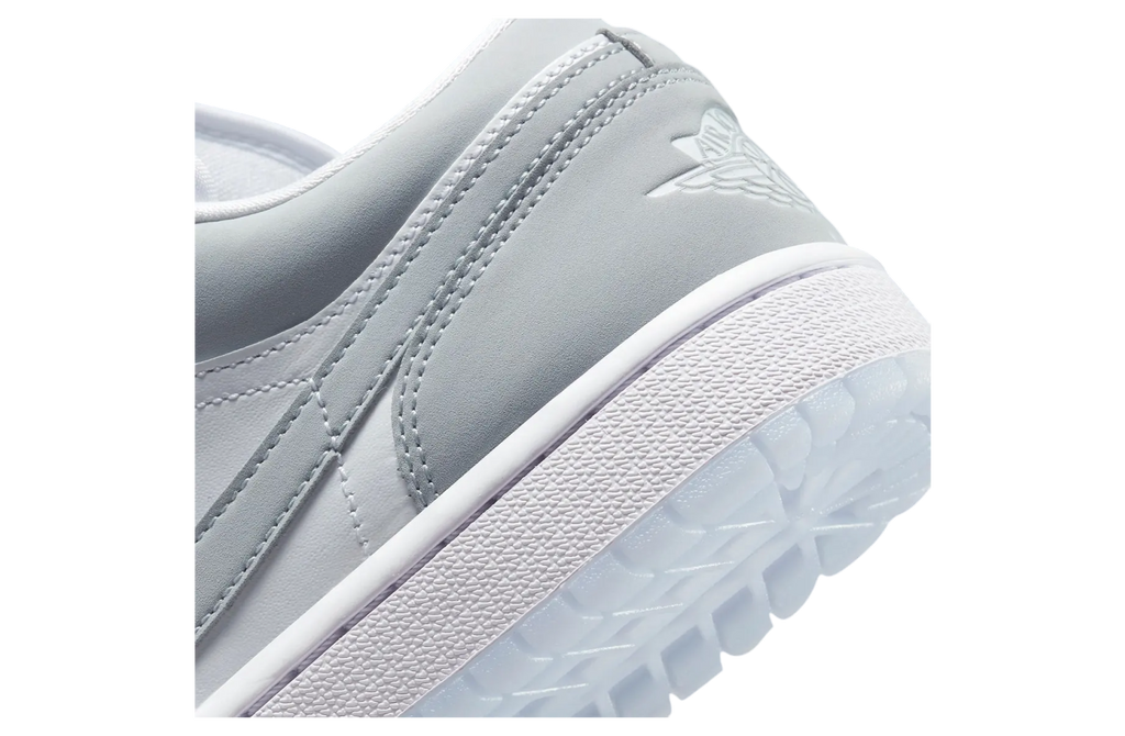 Air Jordan 1 Low WMNS White Wolf Grey Aluminum - Image 8