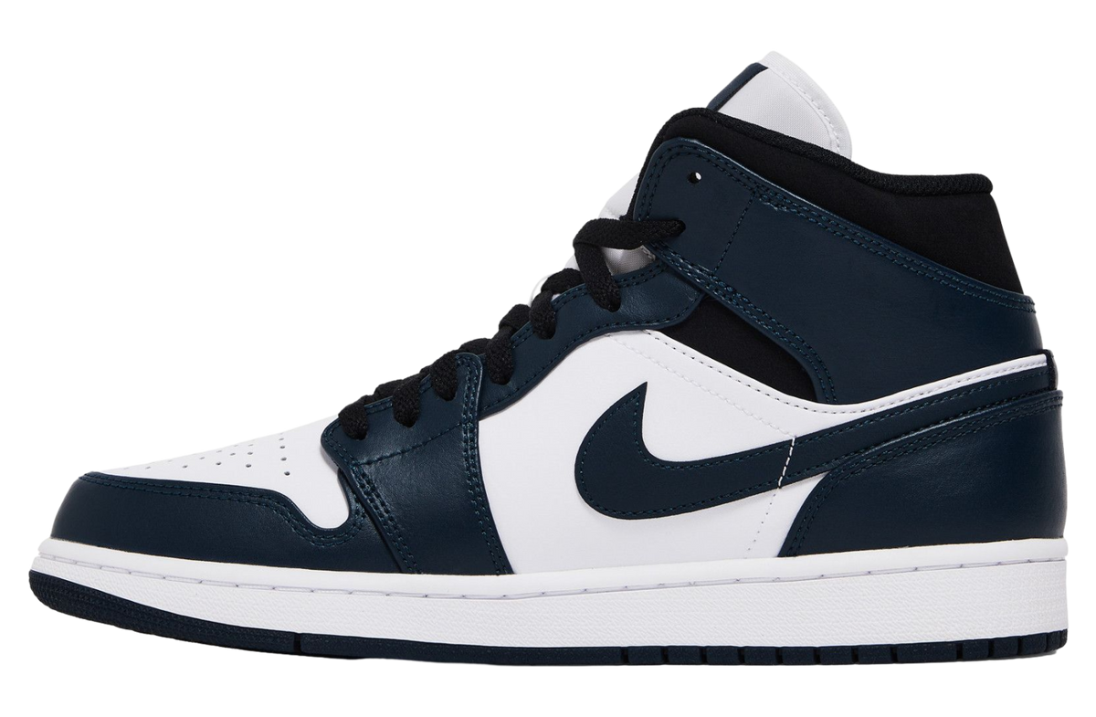 Air Jordan 1 Mid Armory Navy / Black - Image 2