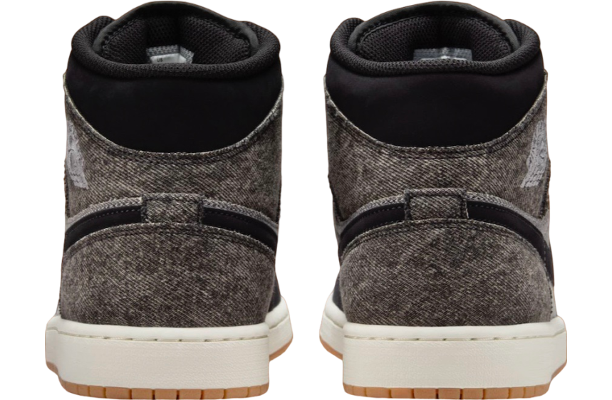 Air Jordan 1 Mid Black Denim - Image 5