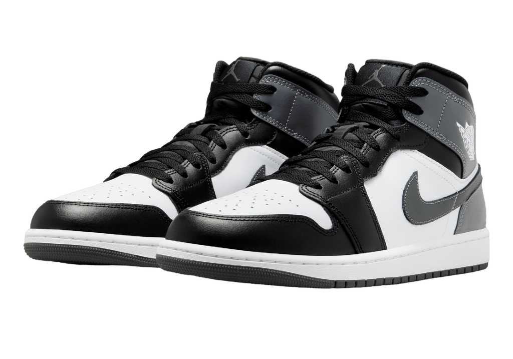 Air Jordan 1 Mid Black Iron Grey - Image 2