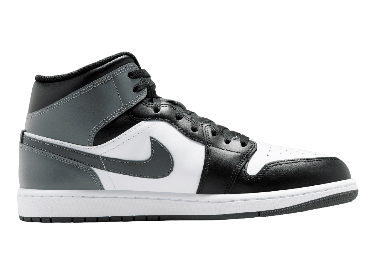 Air Jordan 1 Mid Black Iron Grey - Image 3