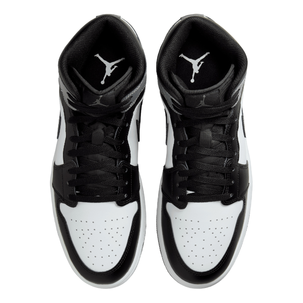 Air Jordan 1 Mid Black Iron Grey - Image 4