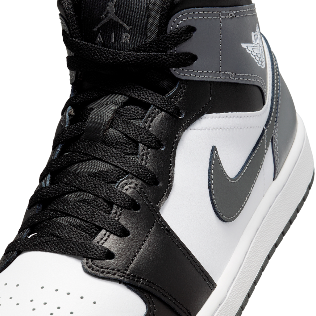 Air Jordan 1 Mid Black Iron Grey - Image 7