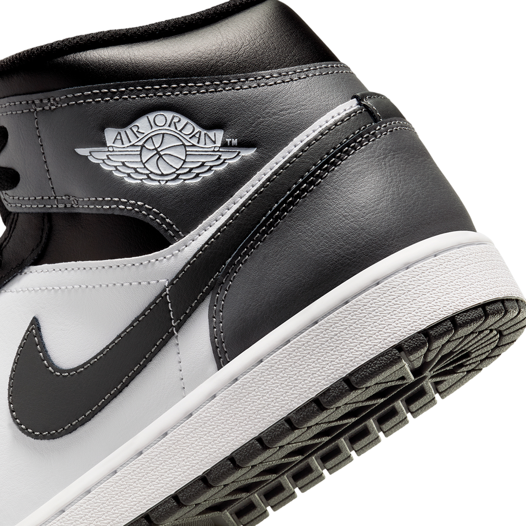 Air Jordan 1 Mid Black Iron Grey - Image 8