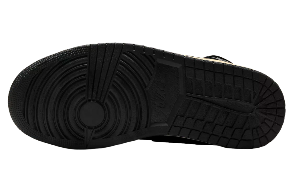 Air Jordan 1 Mid Black / Light Wild Mango - Image 6