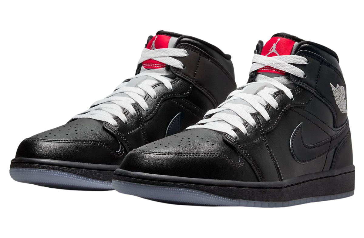 Air Jordan 1 Mid Black Metallic - Image 2