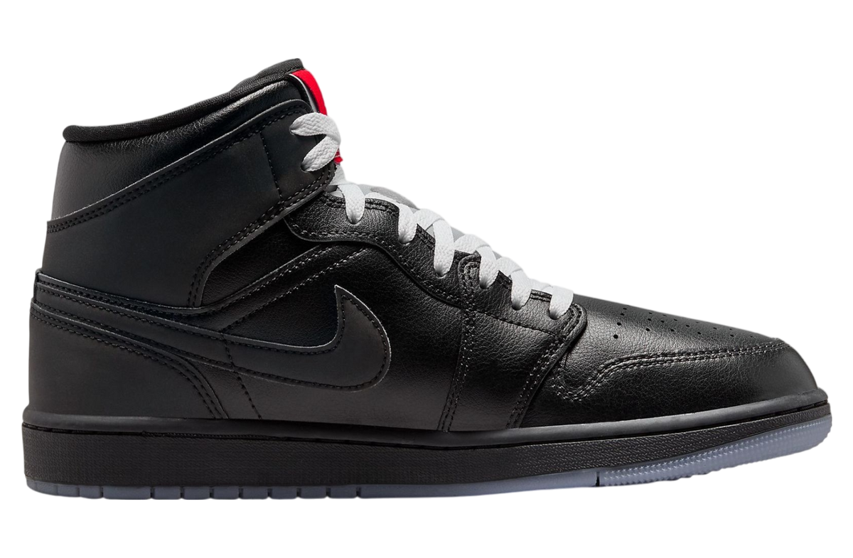 Air Jordan 1 Mid Black Metallic - Image 3