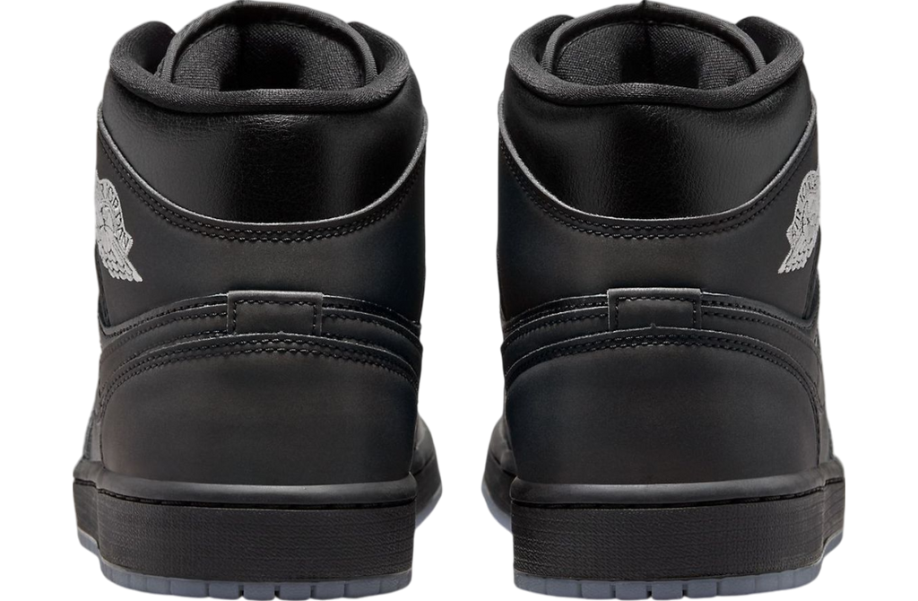 Air Jordan 1 Mid Black Metallic - Image 5