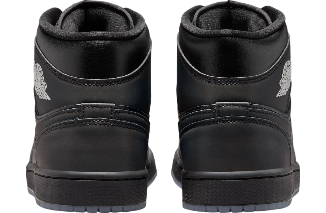 Air Jordan 1 Mid Black Metallic - Image 5