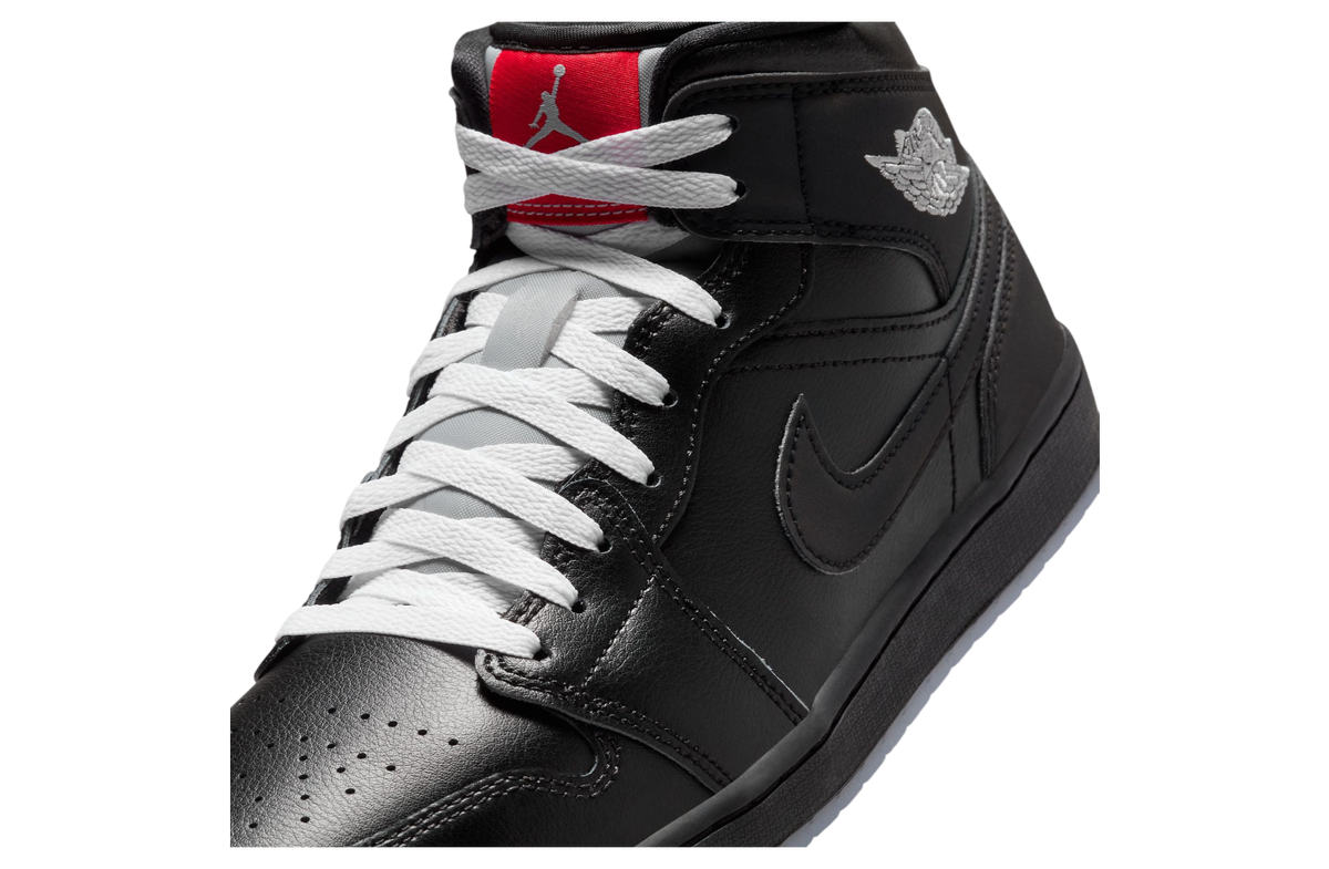 Air Jordan 1 Mid Black Metallic - Image 8