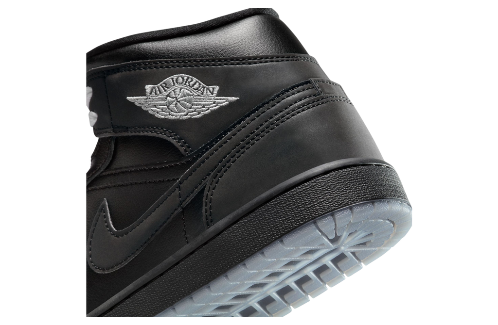 Air Jordan 1 Mid Black Metallic - Image 9