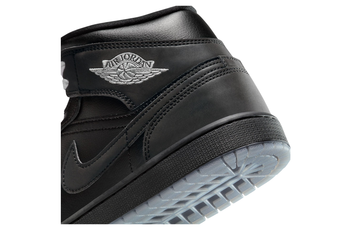Air Jordan 1 Mid Black Metallic - Image 9