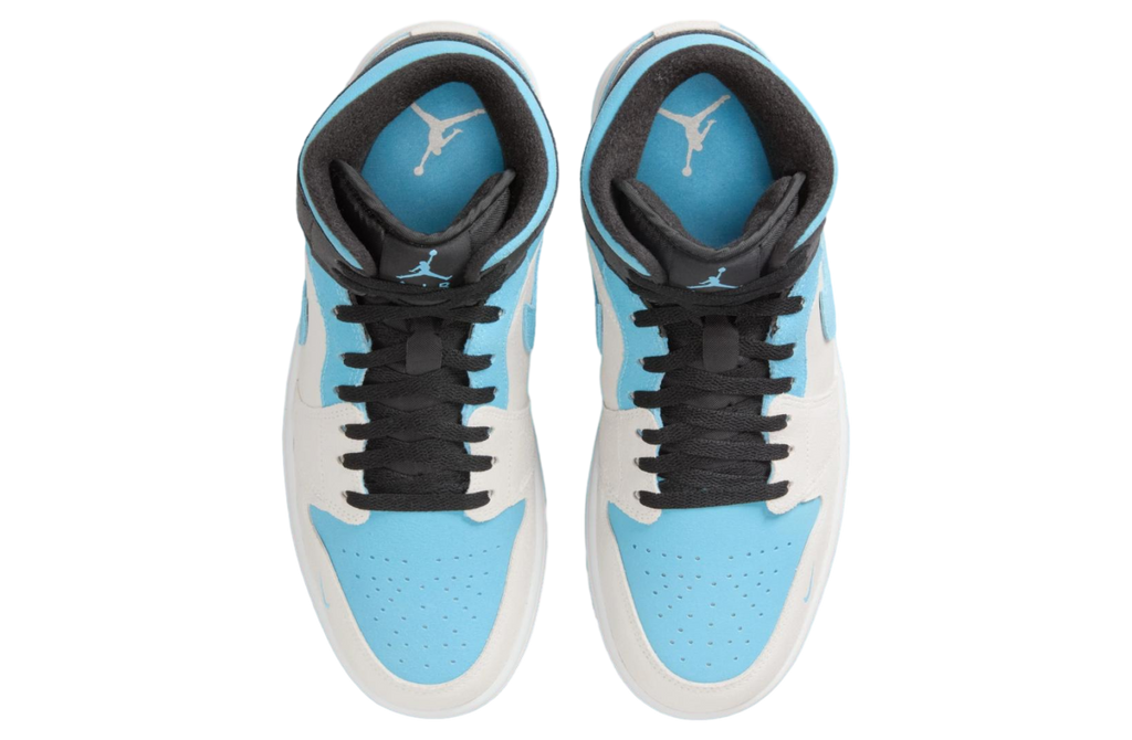 Air Jordan 1 Mid Blue Chill - Image 5