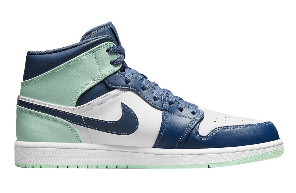 Air Jordan 1 Mid Blue Mint - Image 3
