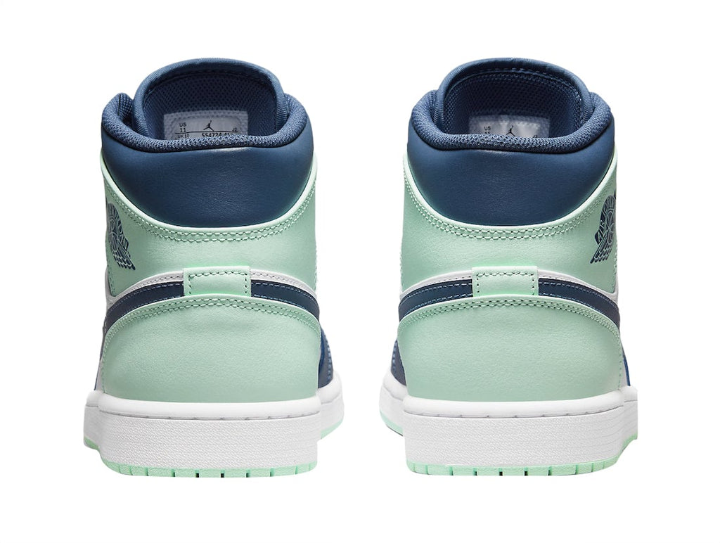 Air Jordan 1 Mid Blue Mint - Image 5