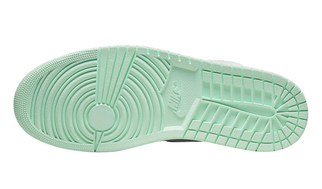 Air Jordan 1 Mid Blue Mint - Image 6
