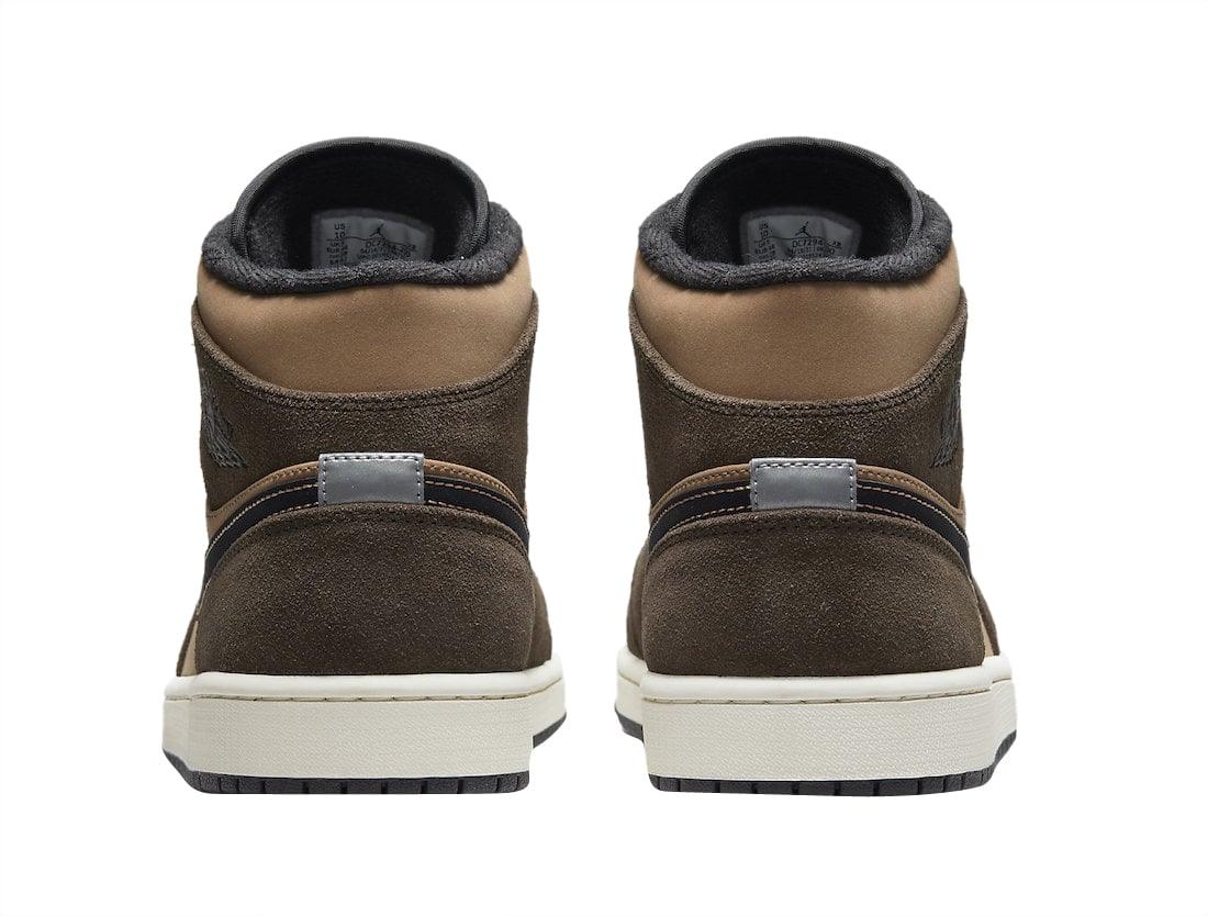 Air Jordan 1 Mid Brown - Image 5