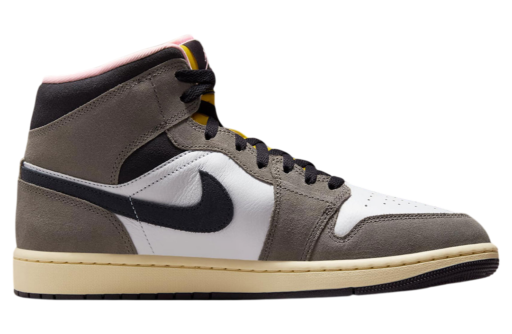 Air Jordan 1 Mid Cave Stone - Image 2