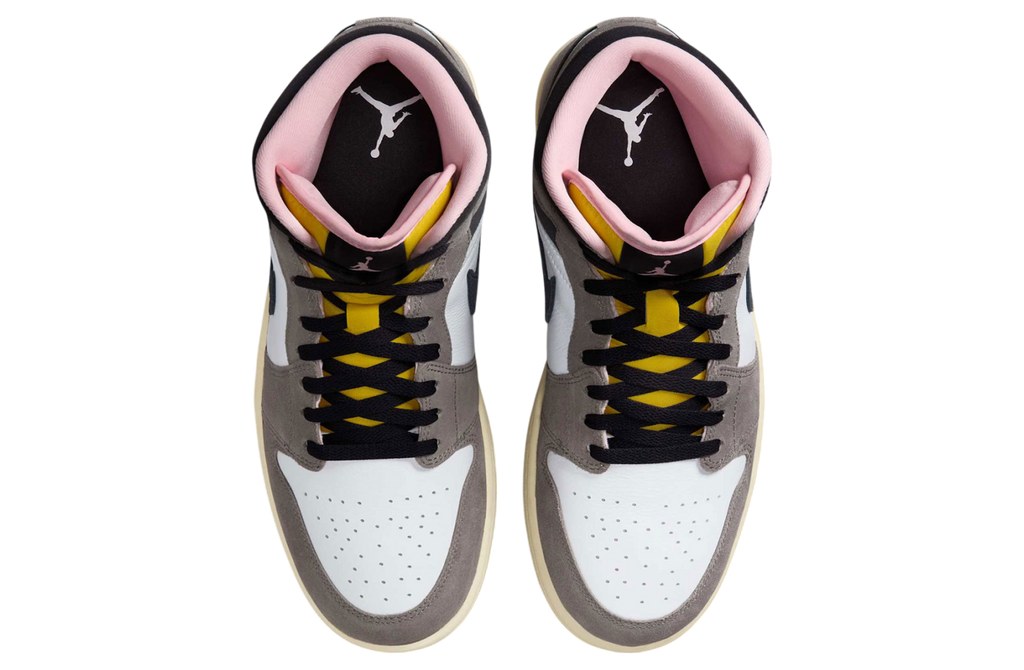 Air Jordan 1 Mid Cave Stone - Image 3