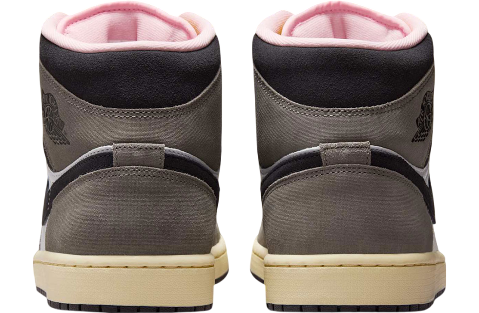 Air Jordan 1 Mid Cave Stone - Image 4