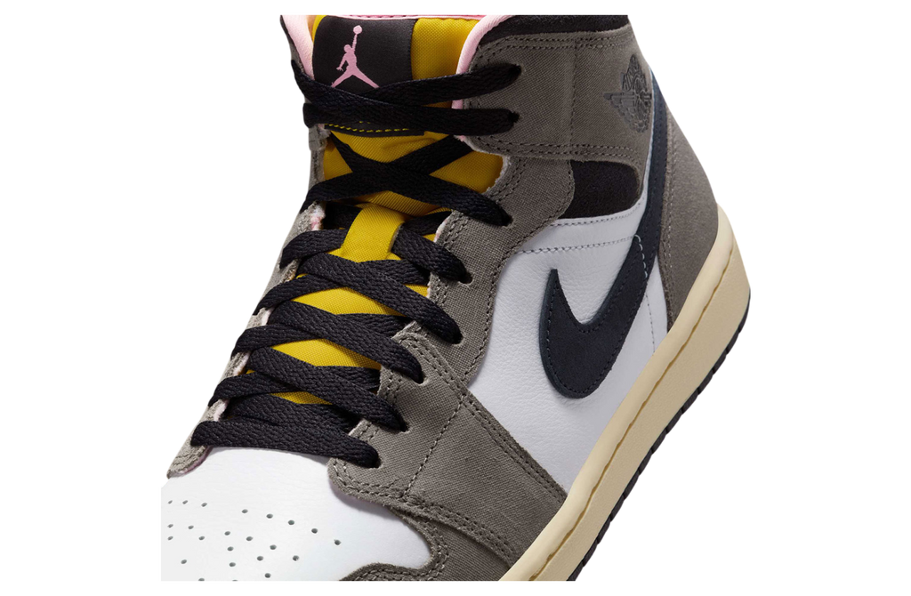 Air Jordan 1 Mid Cave Stone - Image 6