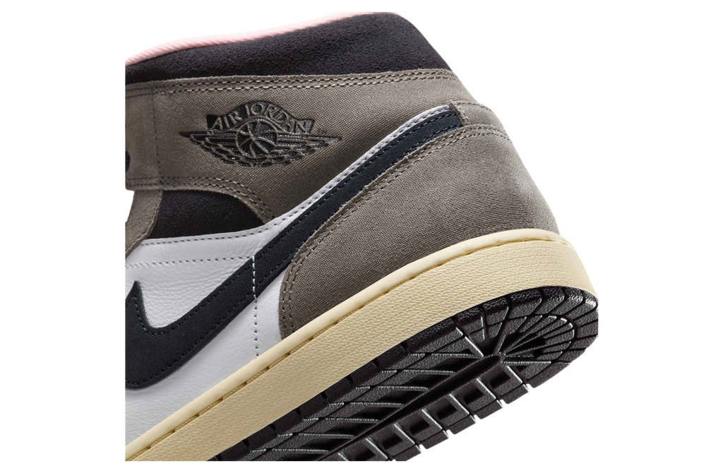 Air Jordan 1 Mid Cave Stone - Image 7