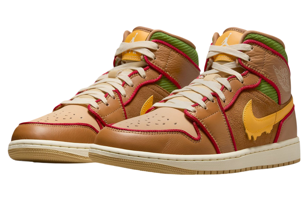 Air Jordan 1 Mid Cheeseburger - Image 2
