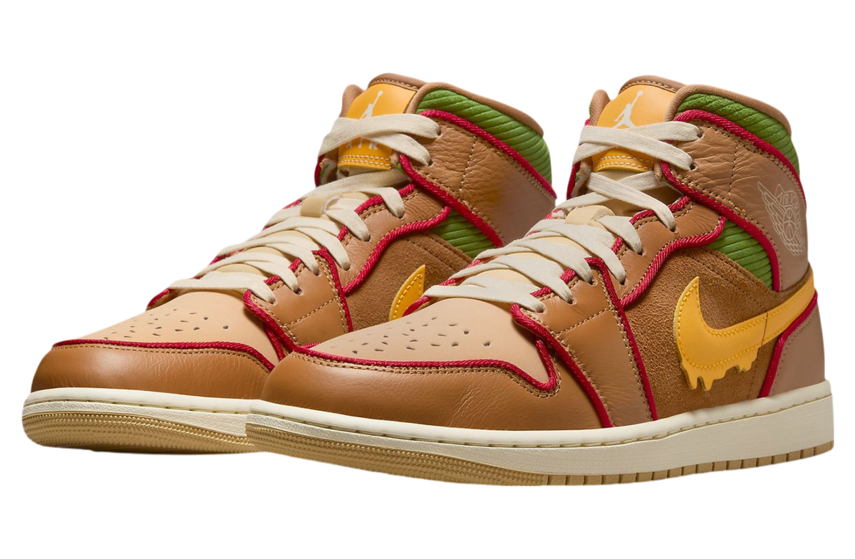 Air Jordan 1 Mid Cheeseburger - Image 2