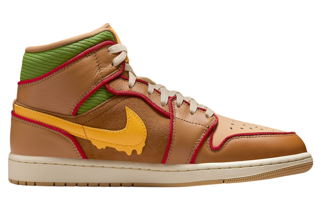 Air Jordan 1 Mid Cheeseburger - Image 3