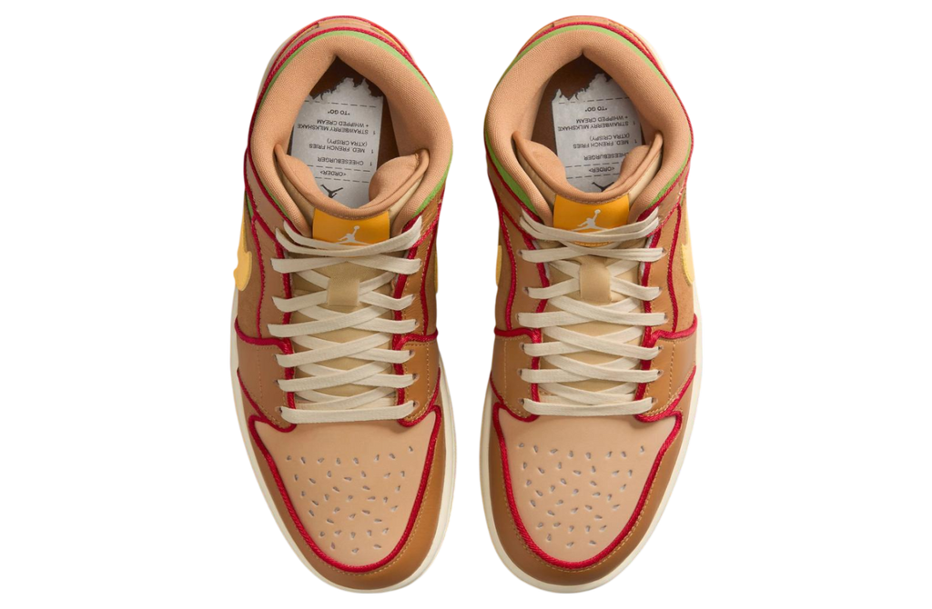 Air Jordan 1 Mid Cheeseburger - Image 4