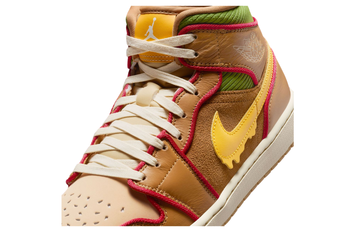 Air Jordan 1 Mid Cheeseburger - Image 7