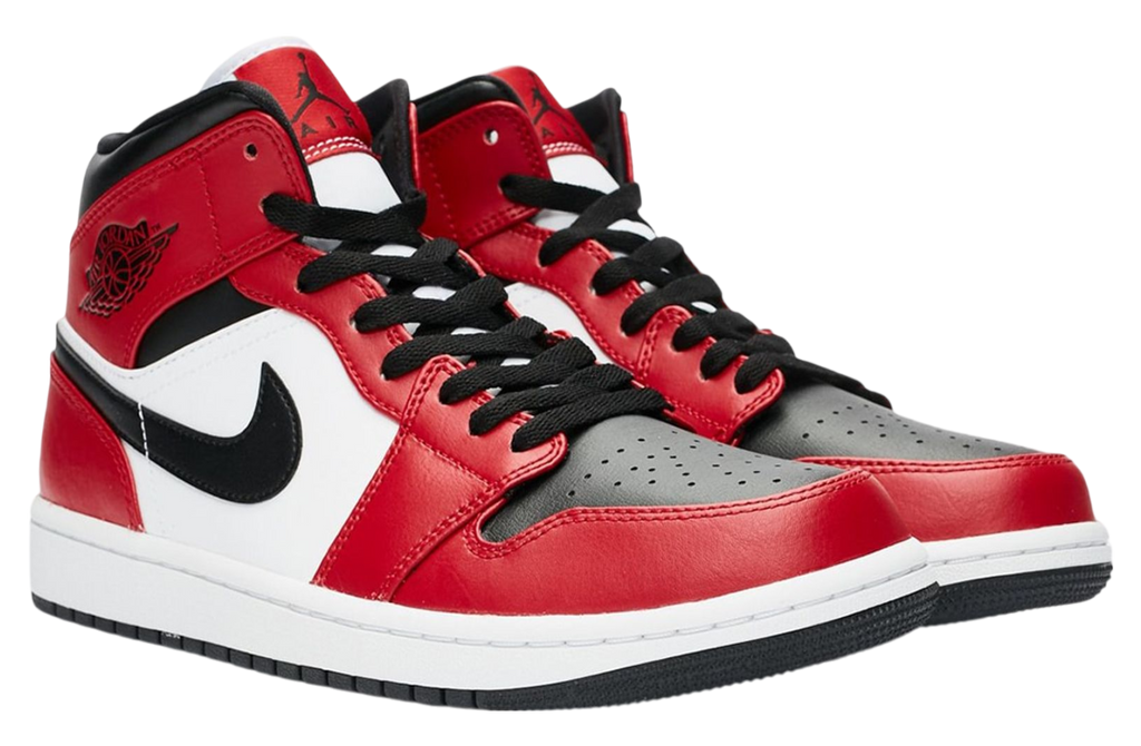 Air Jordan 1 Mid Chicago Toe - Image 2