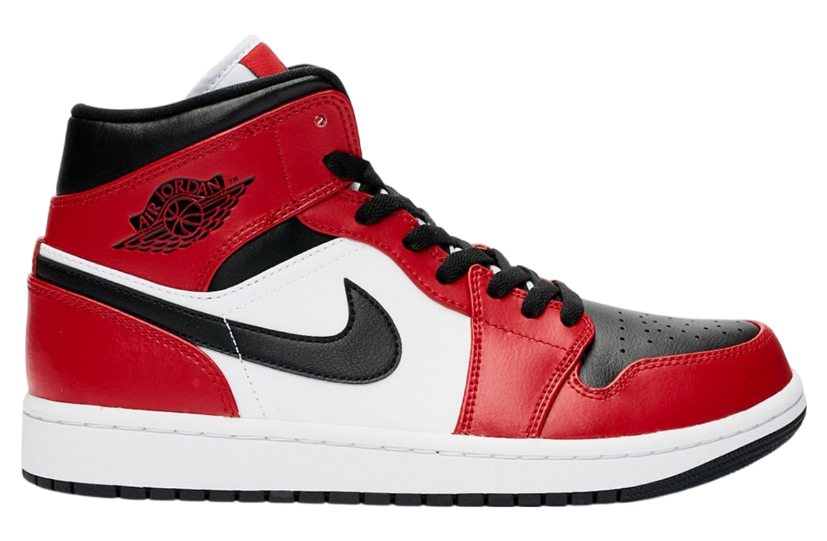 Air Jordan 1 Mid Chicago Toe - Image 3