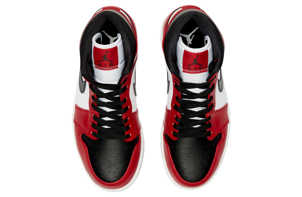 Air Jordan 1 Mid Chicago Toe - Image 4