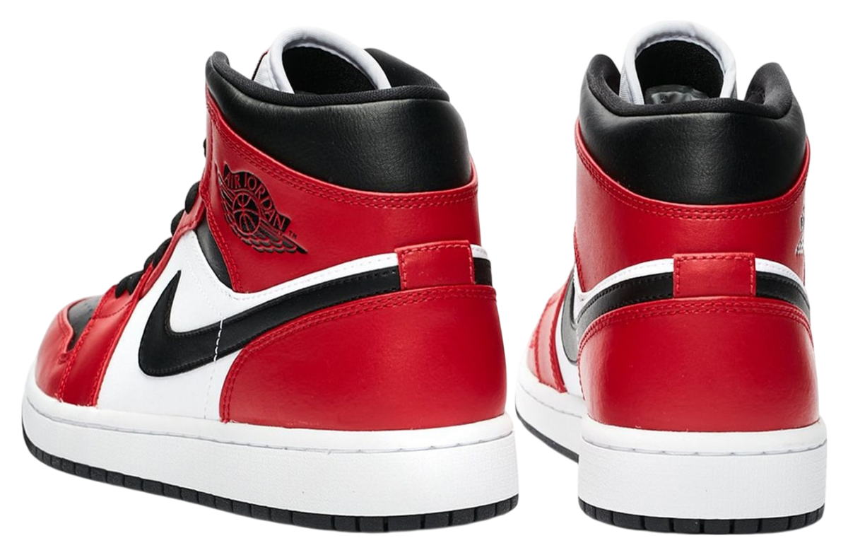 Air Jordan 1 Mid Chicago Toe - Image 5