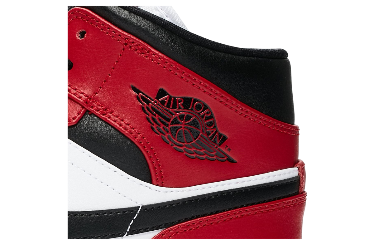 Air Jordan 1 Mid Chicago Toe - Image 7