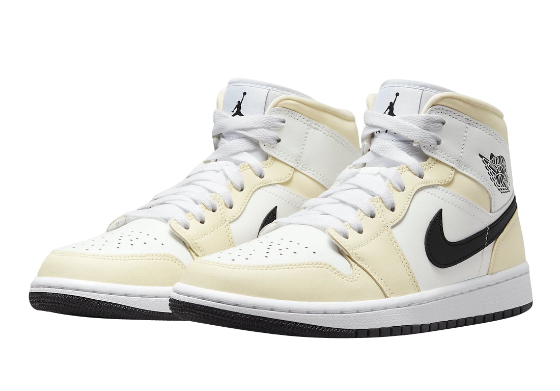 Air Jordan 1 Mid Coconut Milk - Image 2