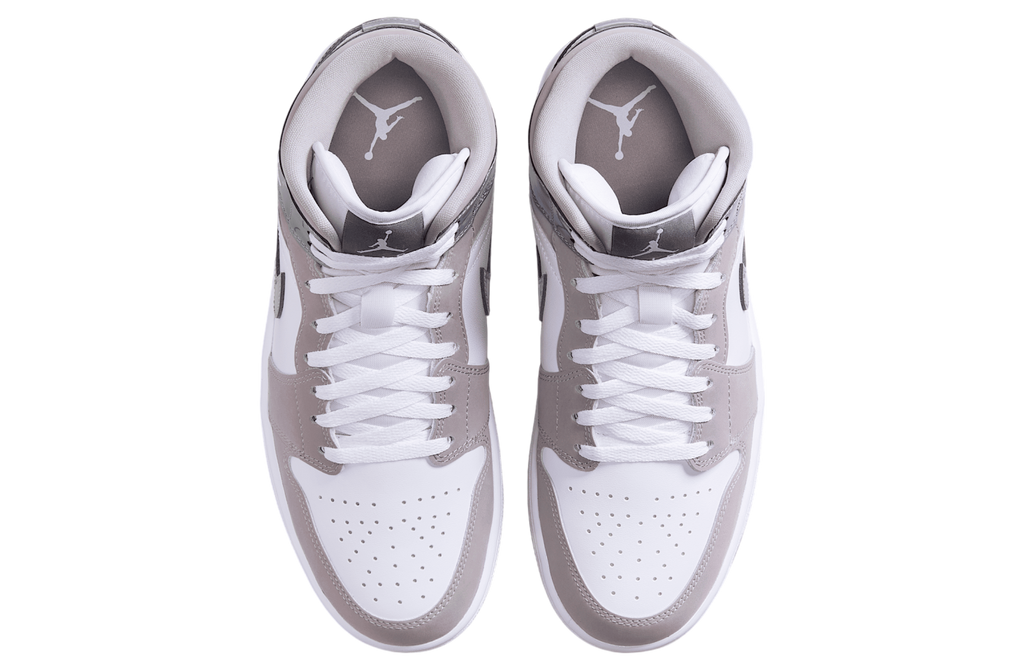Air Jordan 1 Mid Cool Grey / White - Image 4