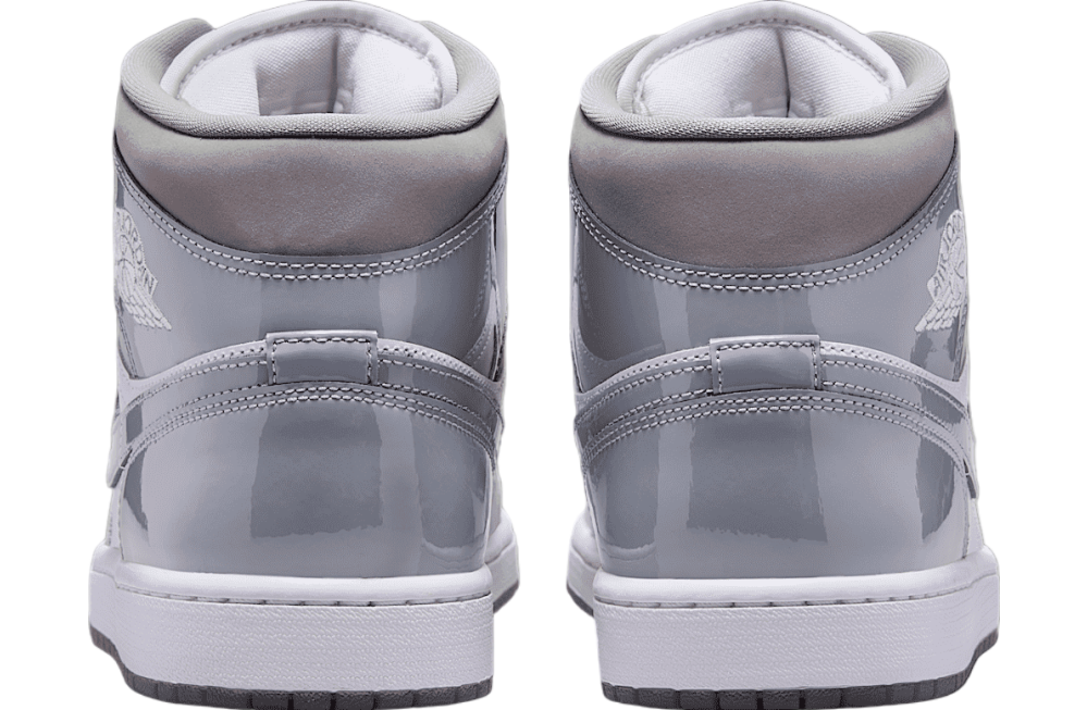 Air Jordan 1 Mid Cool Grey / White - Image 6