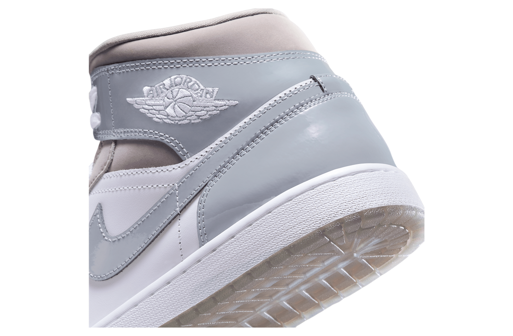 Air Jordan 1 Mid Cool Grey / White - Image 8