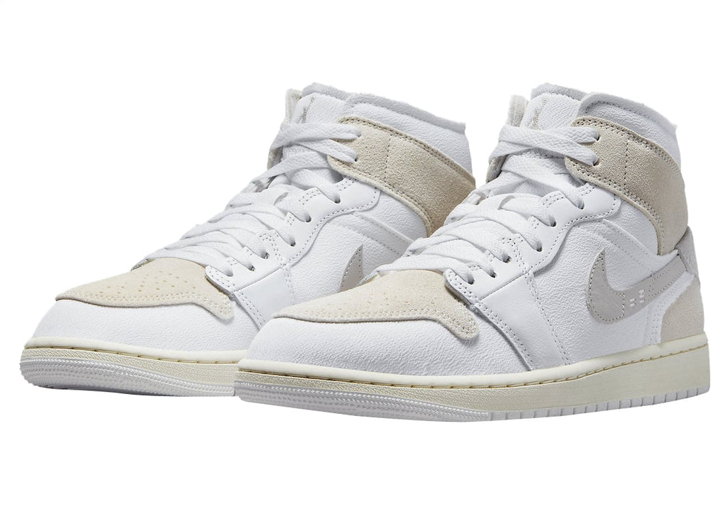 Air Jordan 1 Mid Craft Light Orewood Brown - Image 2