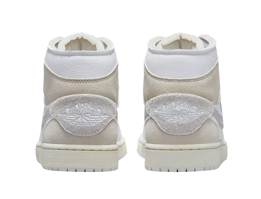 Air Jordan 1 Mid Craft Light Orewood Brown - Image 5