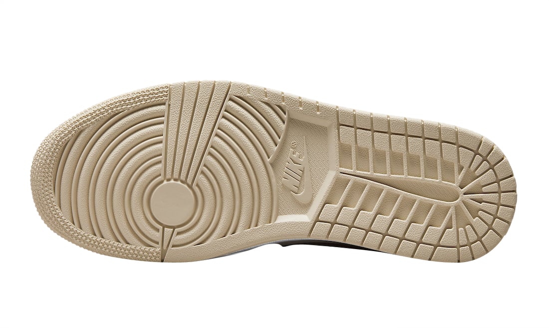 Air Jordan 1 Mid Cream Dark Chocolate - Image 6
